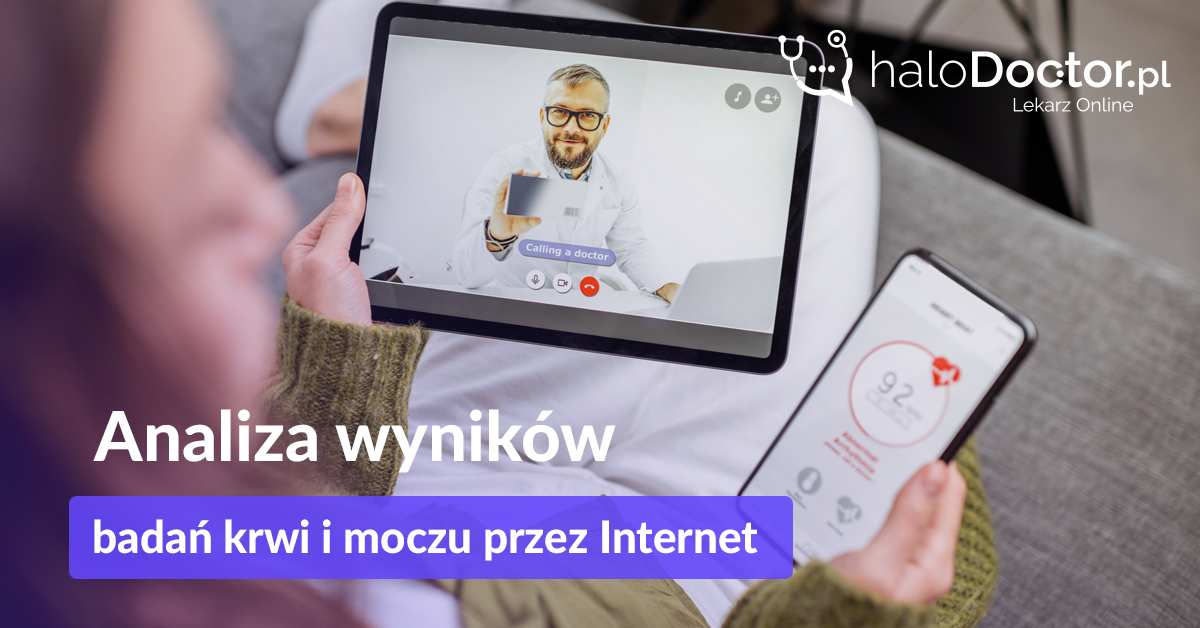 Interpretacja wyników badań krwi i moczu przez Internet