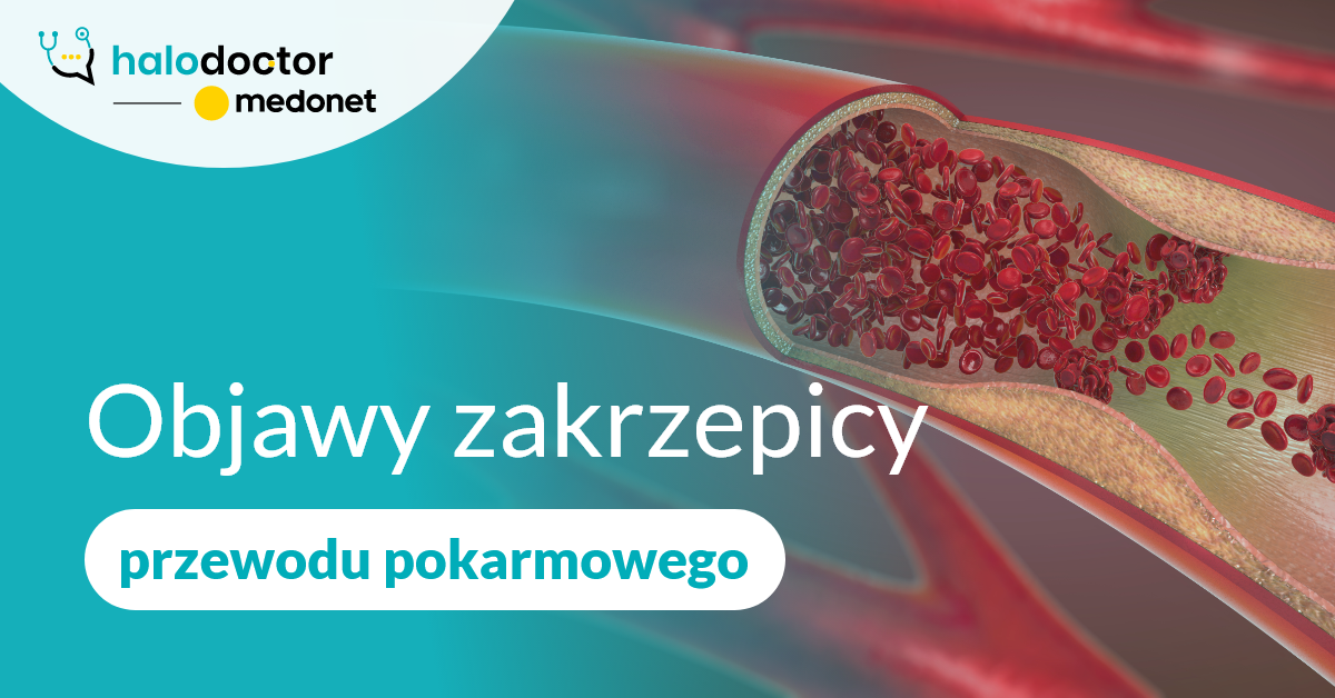  Jakie są objawy zakrzepicy przewodu pokarmowego?